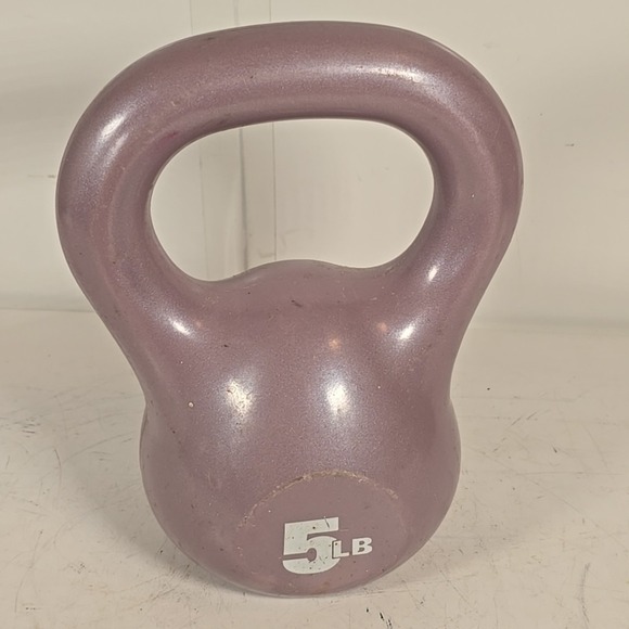 5LB Weight Lifting Workout Training Kettlebell Kettle Ball Dumbbell - Picture 1 of 4